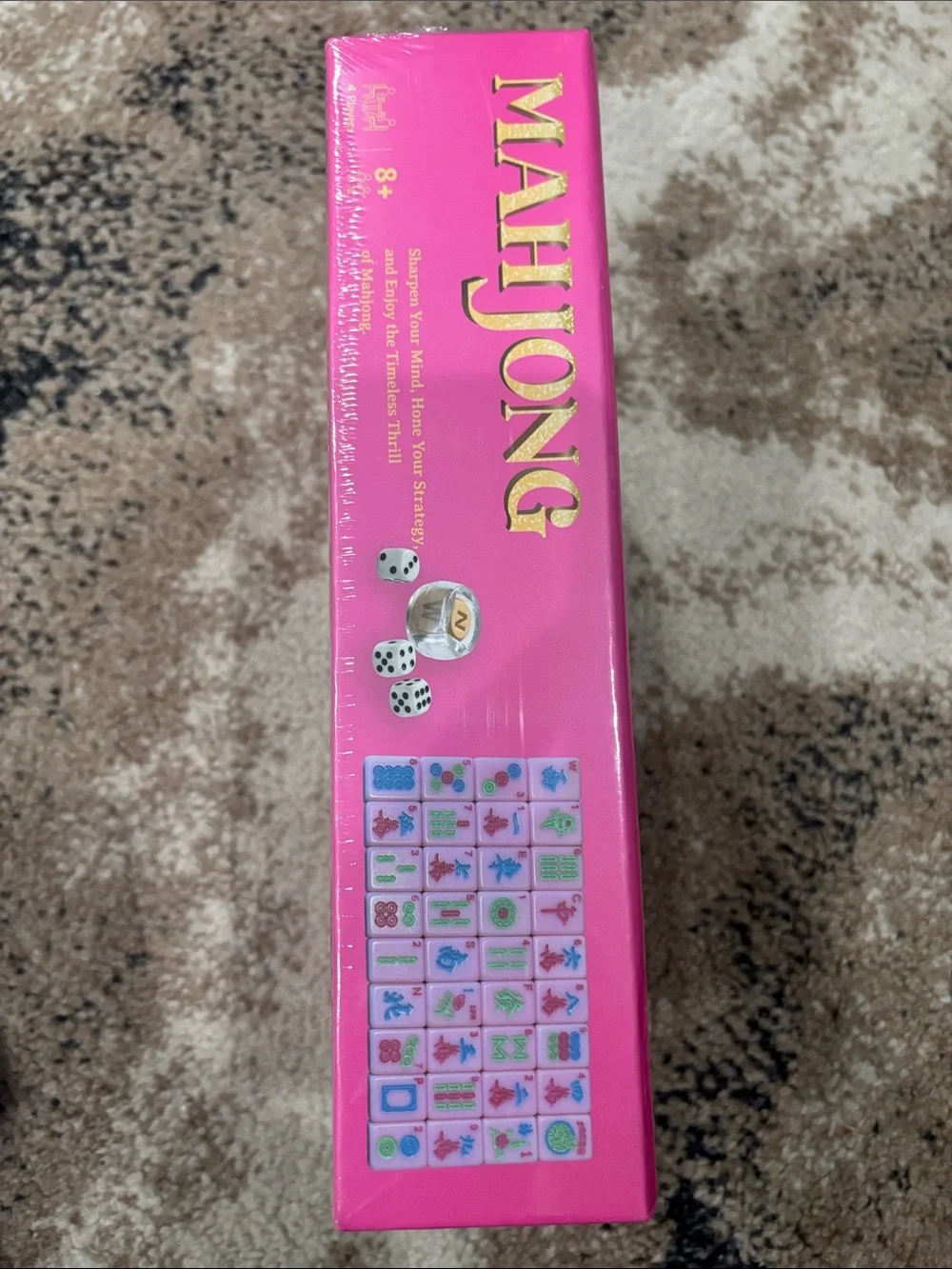 Hobby Lobby Pink Mah Jong Game Set